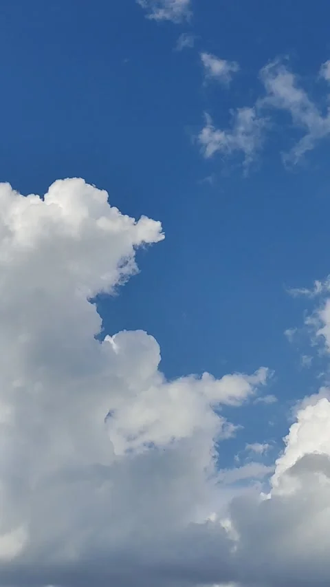 Beautiful cloudscape with red sunset. Timelapse. Stock Footage 341872005