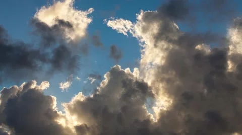Beautiful cloudscape time lapse video. Stock Footage 50366066