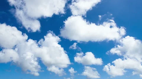 Beautiful cloudscape timelapse Stock Footage