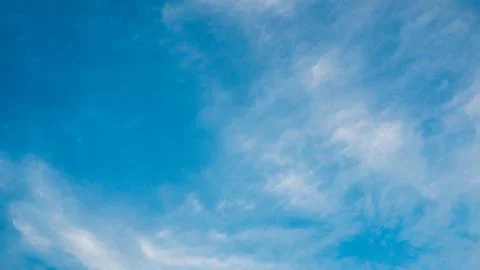 Beautiful cloudy blue sky background Stock Photos