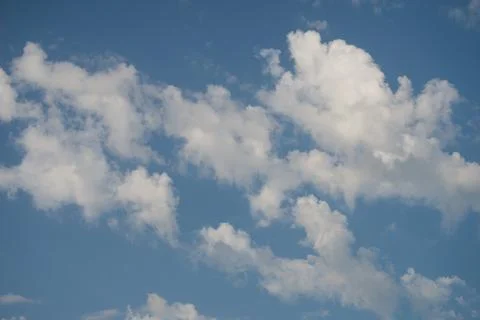 Beautiful cloudy sky background Stock Photos