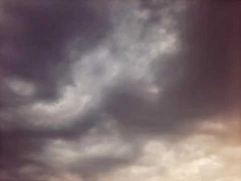 Beautiful cloudy Sky with black clouds Stock Photos
