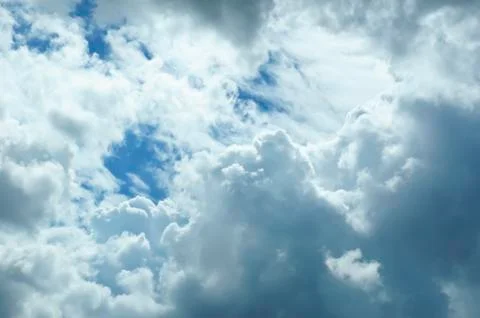 Beautiful cloudy sky Stock Photos