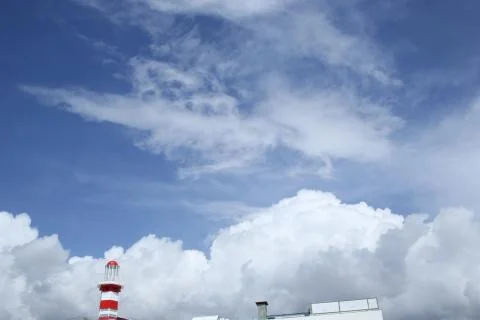 Beautiful cloudy sky Stock Photos