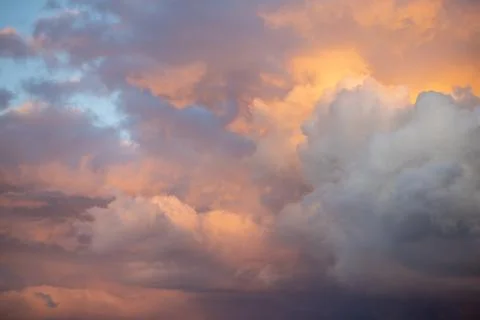 Beautiful cloudy sky Stock Photos