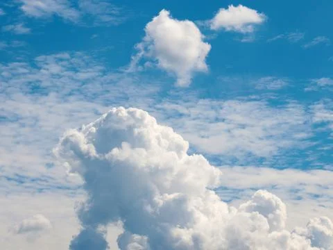 Beautiful cloudy sky Stock Photos