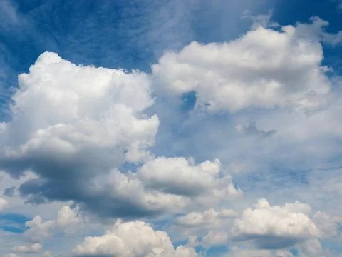 Beautiful cloudy sky Stock Photos