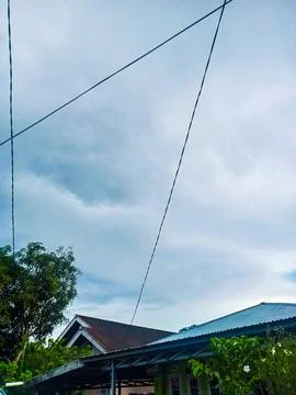 A beautiful cloudy sky Stock Photos