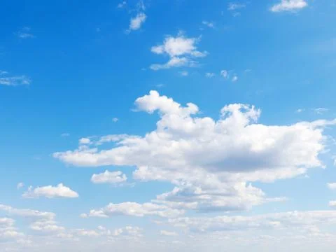 Beautiful cloudy sky Stock Photos
