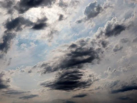 Beautiful cloudy sky Stock Photos