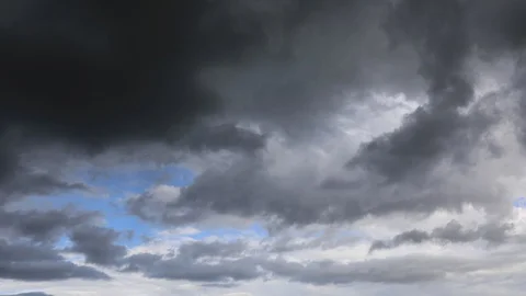 Beautiful cloudy sky time lapse Stock Footage 104383548
