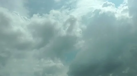 Beautiful cloudy sky timelapse Stock Footage 11016480