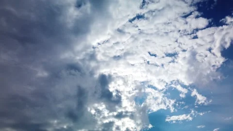 Beautiful cloudy Sky Timelapse Stock Footage 137761616