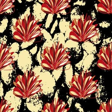 Beautiful color abstract pattern vector illustration of graffiti Stock Illustration