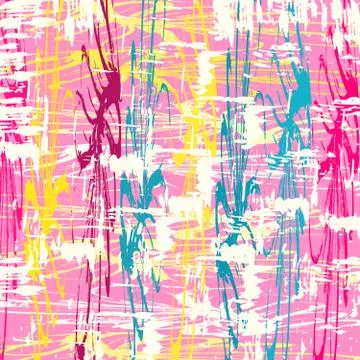Beautiful color abstract pattern vector illustration of graffiti Stock Illustration