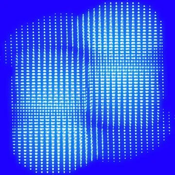 Beautiful color patterns, computer generated images Stock Illustration