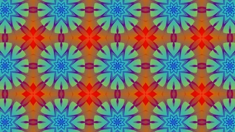 Beautiful color play of abstract pattern. 스톡 동영상 279813556