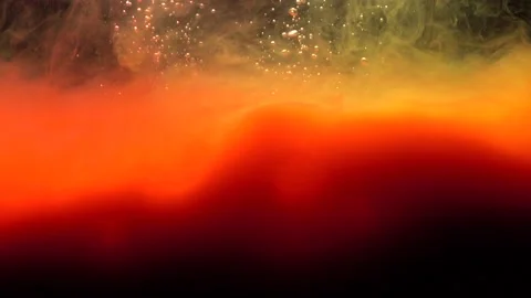 Beautiful colored background. Paint under water Stock Footage 152018522