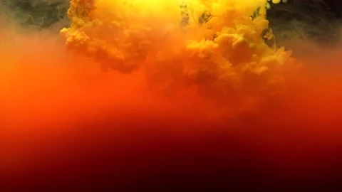 Beautiful colored background. Paint under water Stock Footage 152018596