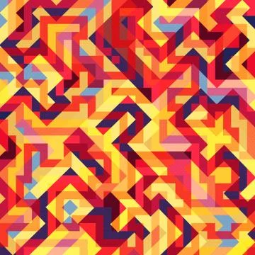 Beautiful colored polygons on a bright geometric background vector illustrati Stock Illustration