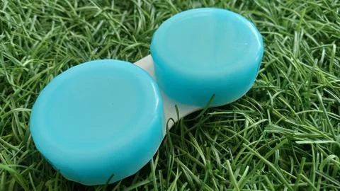 Beautiful colored soflen container Stock Photos
