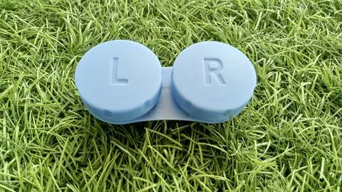 Beautiful colored soflen container Stock Photos