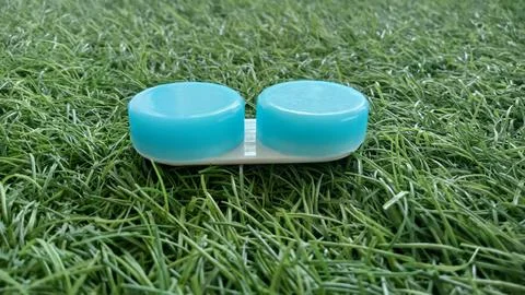 Beautiful colored soflen container Stock Photos