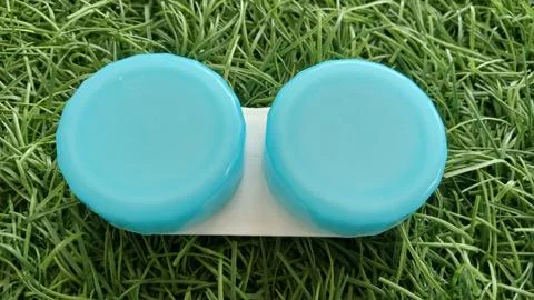 Beautiful colored soflen container Stock Photos