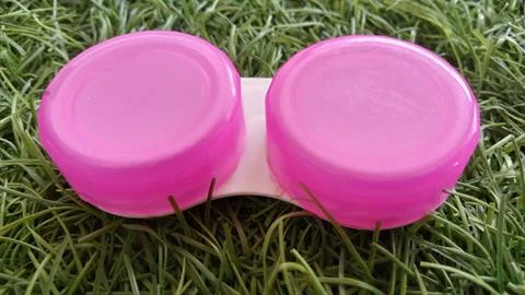 Beautiful colored soflen container Stock Photos