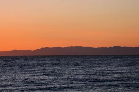 Beautiful Colored Sunset Stock Photos