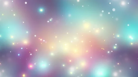 Beautiful Colorful Cosmic Starry Loop Background Stock Footage 220196877