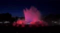 Beautiful colorful water show at the Magic Fountain, Barcelona 4k or 4k+ Resolution
