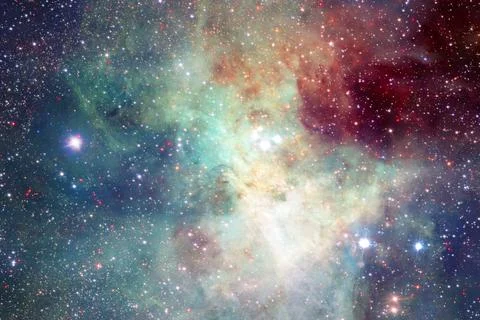 Beautiful colors of outer space. Elements of this image furnished by NASA Stock Photos