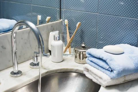 Beautiful composition spa bath concept Stock Photos