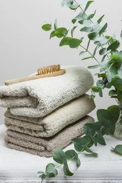 Beautiful composition spa bath concept Stock Photos