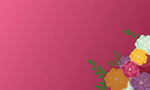 Beautiful composition spring flowers. Illustrazione stock