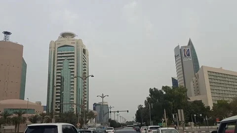 Beautiful construction on the sides of road Video stock 150345028