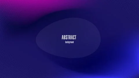 Beautiful cool abstract gradient blue background with text Stock Illustration