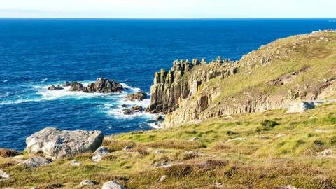 Beautiful Cornwall coast Stock Photos