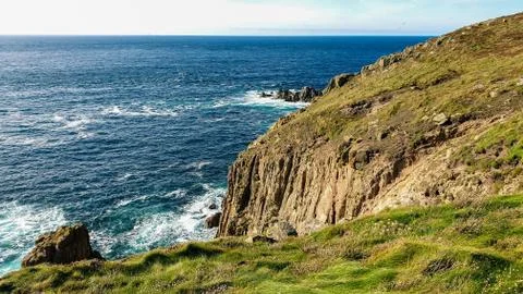 Beautiful Cornwall coast Stock Photos