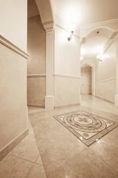 Beautiful corridor Stock Photos