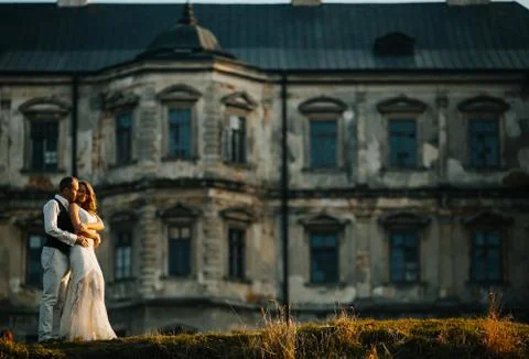 Beautiful couple posing Stock Photos