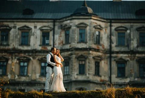 Beautiful couple posing Stock Photos