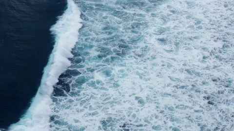 Beautiful crushing waves Stock Footage 37449691