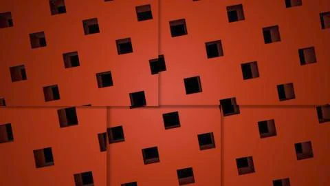 Beautiful cube box dot particle design, Abstract fractal point geometry 스톡 일러스트