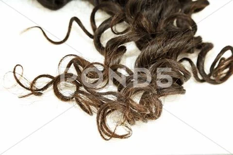 Beautiful Curls Stock Photos