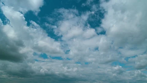 Beautiful Dark Grey Cloudy Weather. Dark Cloudscape Storm Disaster Gloomy Gray Stock Footage 262798185