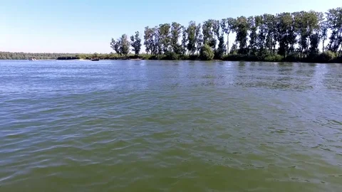 Beautiful Day In The Danube Delta Stock Footage 79256705