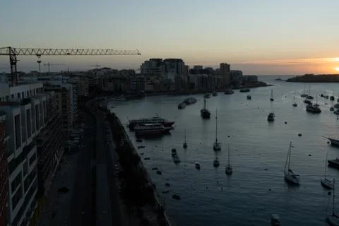 Beautiful day in Malta Stock Photos