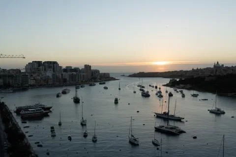 Beautiful day in Malta Stock Photos